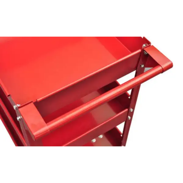 Töökojakärude komplekt 3 riiuliga, punane, 2 tk, 840 x 410 x 780 mm – 3