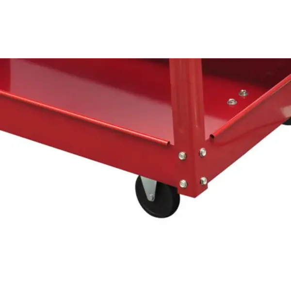 Töökojakärude komplekt 3 riiuliga, punane, 2 tk, 840 x 410 x 780 mm – 4