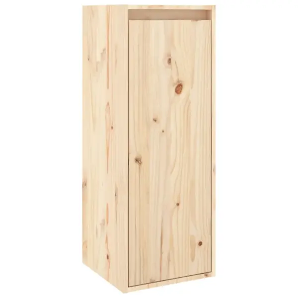 Töötlemata männipuidust seinakappide komplekt, 4 tk, 2x 100 x 30 x 35 cm ja 2x 30 x 30 x 80 cm - 7