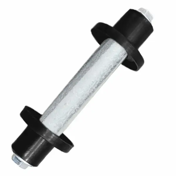 Torkekindel aiakäru ratas teljega, PU, 4.00–8, 390 x 90 mm, 160 kg – 5