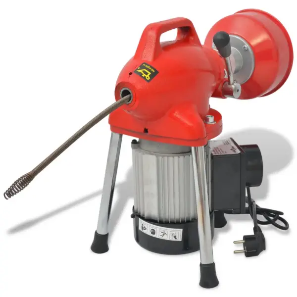 Torupuhastusmasin 250 W äravooluspiraalidega 12,5 m x 16 mm ja 4,5 m x 9,5 mm, punane/must – 2