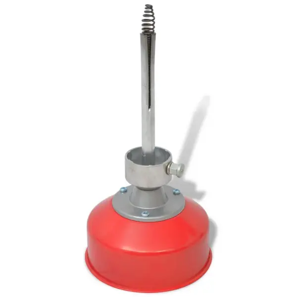 Torupuhastusmasin 250 W äravooluspiraalidega 12,5 m x 16 mm ja 4,5 m x 9,5 mm, punane/must – 5