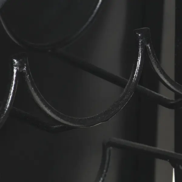 Traktorikujuline veinikapp mangopuidust riiulitega, valge, 49 x 31 x 172 cm – 8