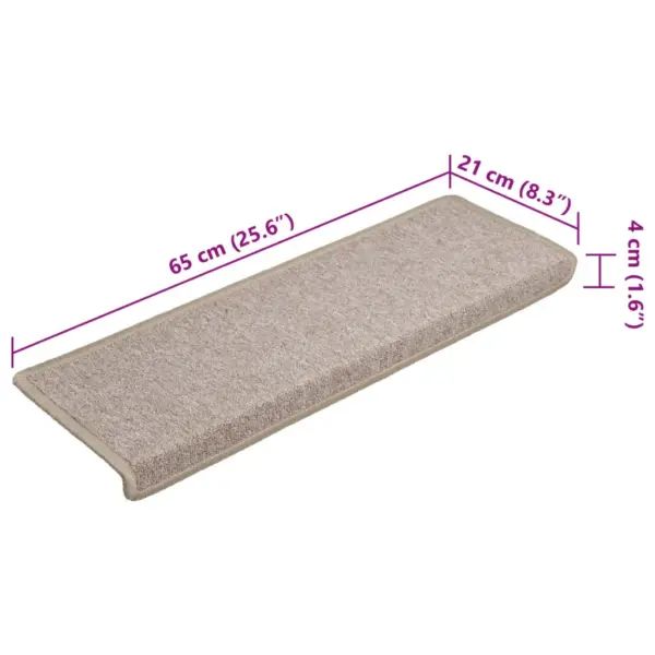 Trepimatid teibiga, 15 tk, pruunikashall, 65 x 21 x 4 cm - 8