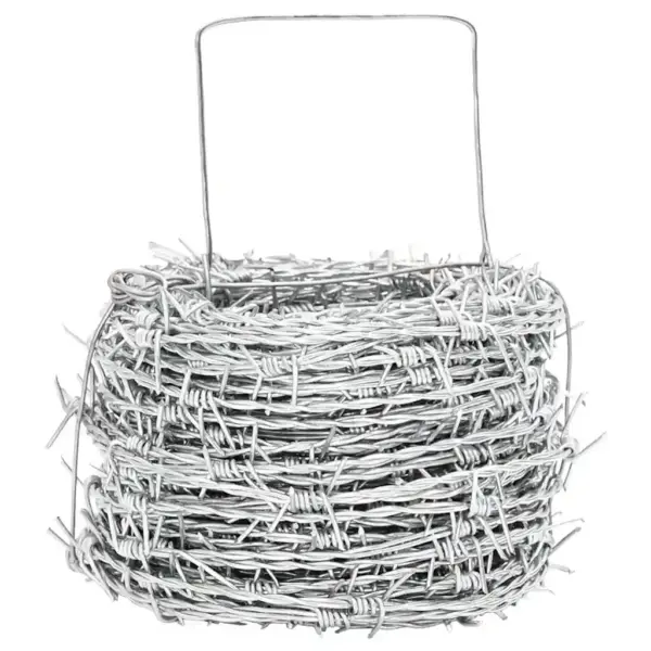 Tsingitud okastraat piirdeaiale, Ø 1,6 mm, 2-keerdu, 4-haruline kida, rull 500 m – 2