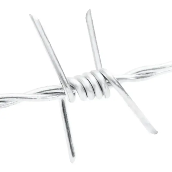 Tsingitud okastraat piirdeaiale, Ø 1,6 mm, 2-keerdu, 4-haruline kida, rull 500 m – 5