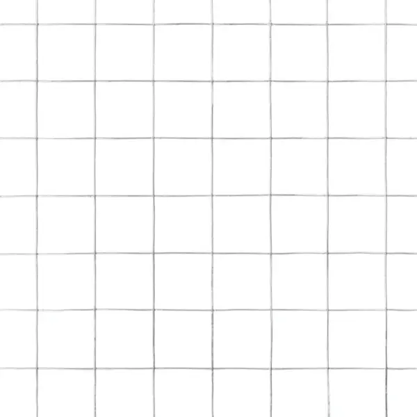 Tsingitud terasest traatvõrk aiale ja loomapidamiseks, hõbedane, 10 x 1,5 m, võrgusilm 19 x 19 mm – 4