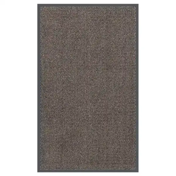Tuftitud uksematt libisemisvastase kummipõhjaga, tumepruun, 90 x 150 cm – 2