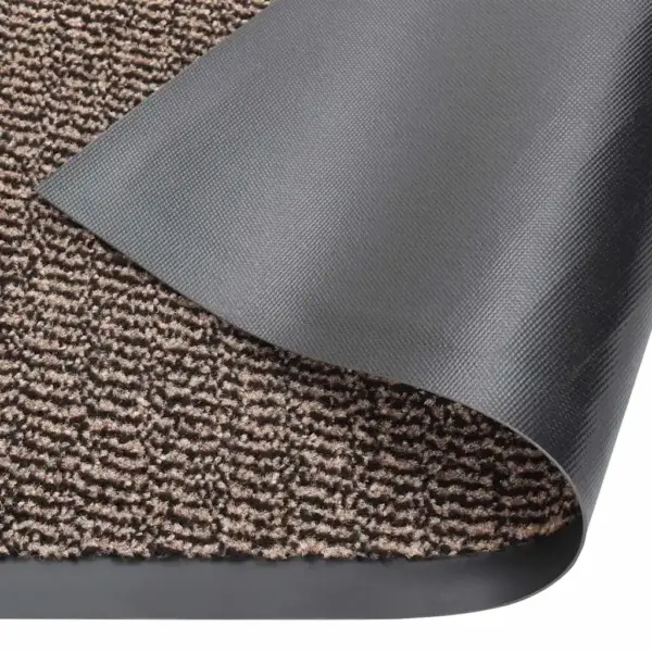 Tuftitud uksematt libisemisvastase kummipõhjaga, tumepruun, 90 x 150 cm – 4