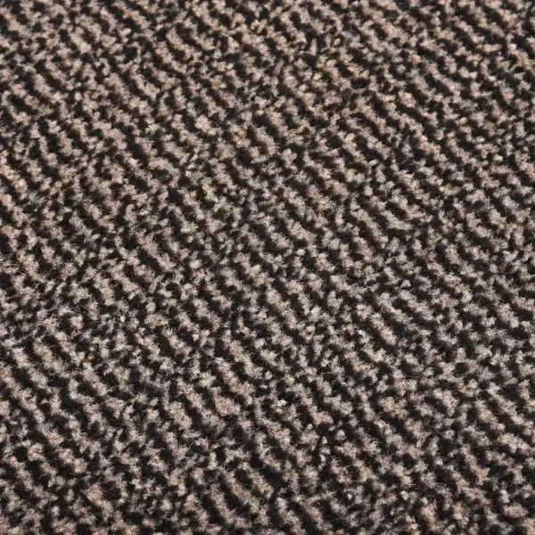 Tuftitud uksematt libisemisvastase kummipõhjaga, tumepruun, 90 x 150 cm – 5