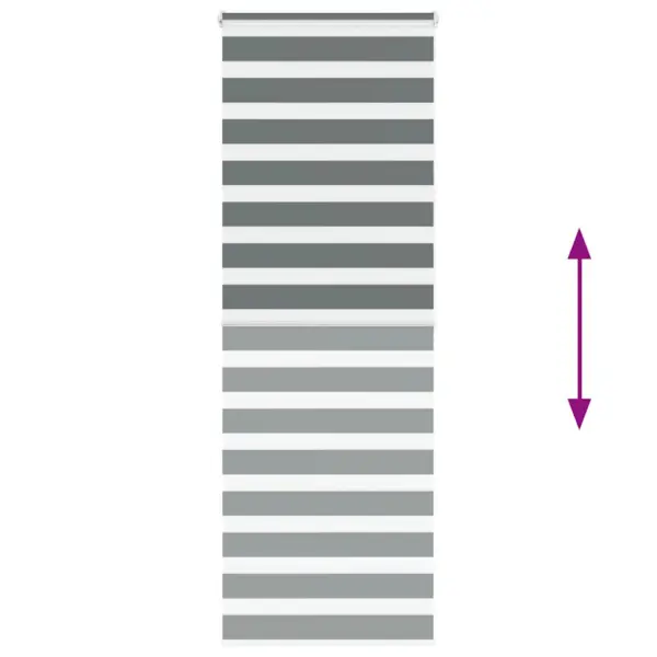 Tumehall sebraruloo kettmehhanismiga, 80 x 200 cm, 100% polüester – 5