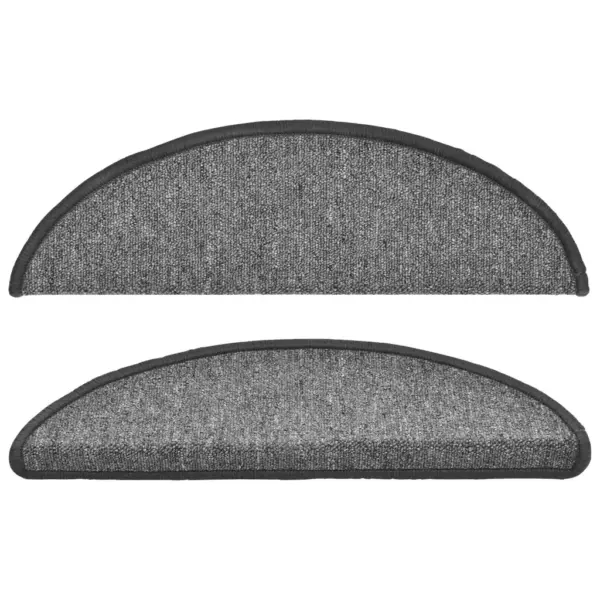 Poolringikujulised trepimatid kahepoolse teibiga, tumehall, 15 tk, 56 x 17 x 3 cm – 4