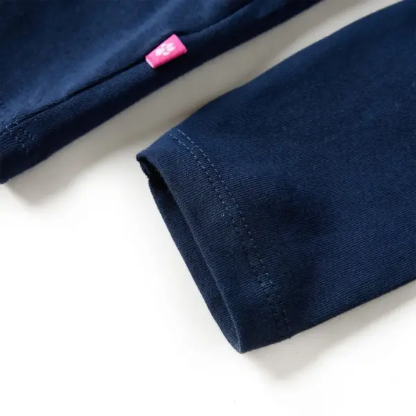 Pikkade varrukatega lastesärk hirvekujundiga, tumesinine, suurus 116 – 5