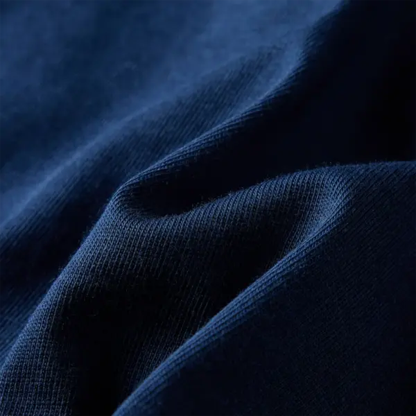 Pikkade varrukatega triibuline lastesärk karutrükiga, tumesinine, 92 – 7