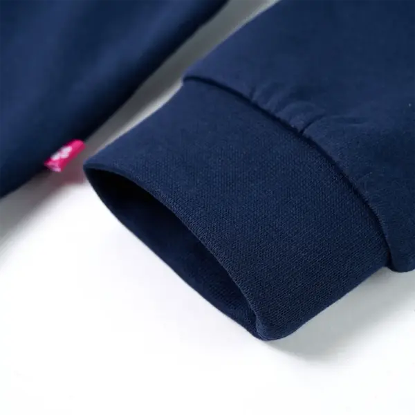 Tumesinine laste dressipluus liblikamustriga, suurus 128 (7–8 a) – 5