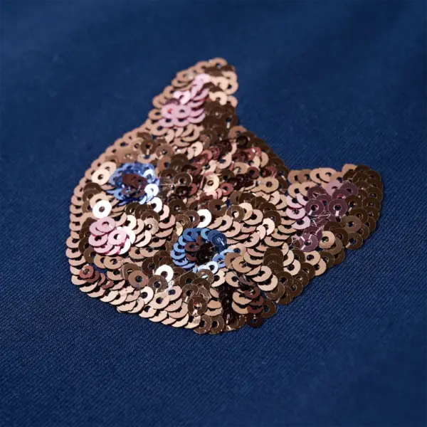 Tumesinine laste dressipluus litritega kassiga, 104 – 4