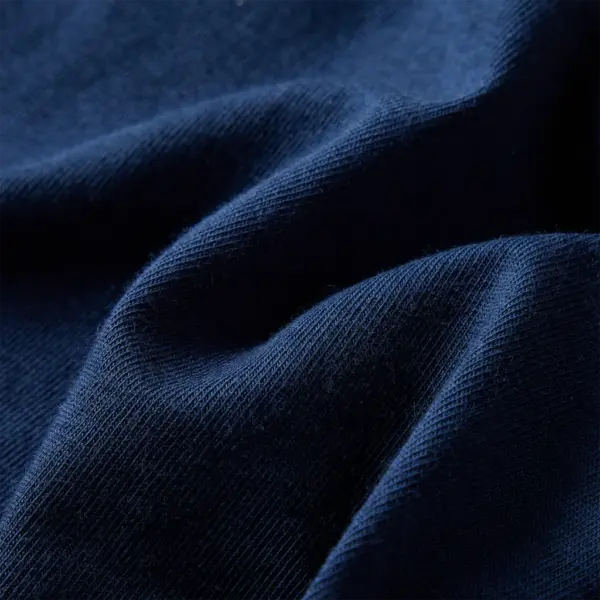 Pikkade varrukatega lastesärk kaelkirjakuga, tumesinine, suurus 140 – 7