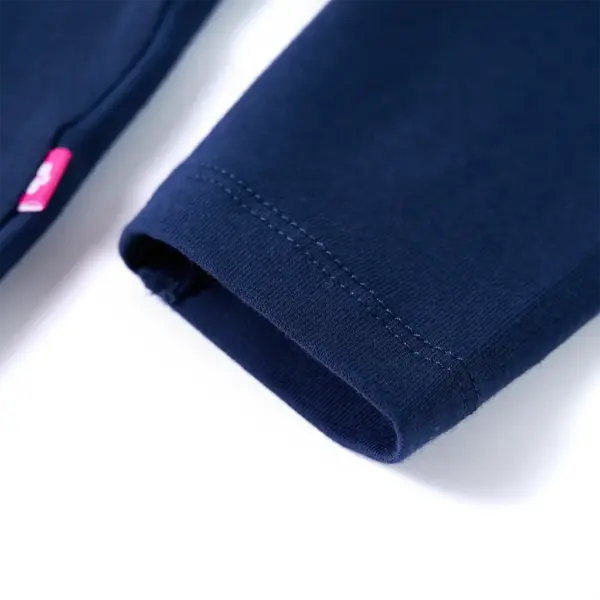 Pikkade varrukatega lastesärk oravaga, tumesinine, suurus 128 – 5