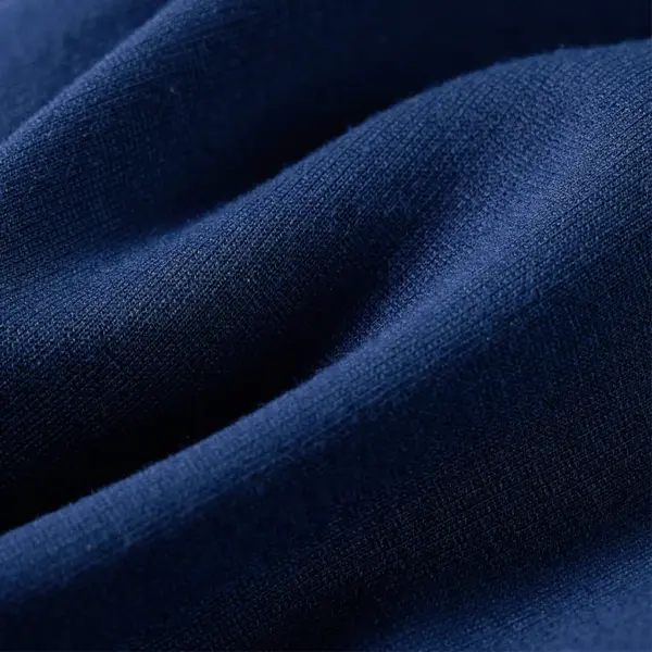 Laste püksid elastse vöökohaga ja pingutusnööriga, tumesinine, suurus 128 – 8