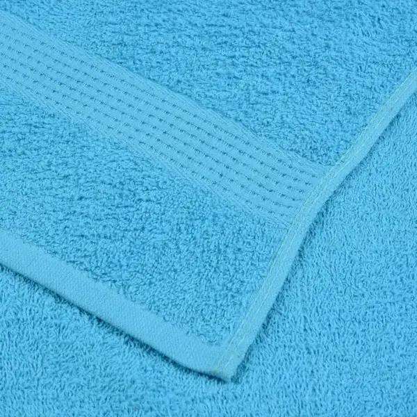 Türkiissinine rätikukomplekt FROGN, 2 tk, 100 x 200 cm, 100% puuvill, 360 g/m² - 6