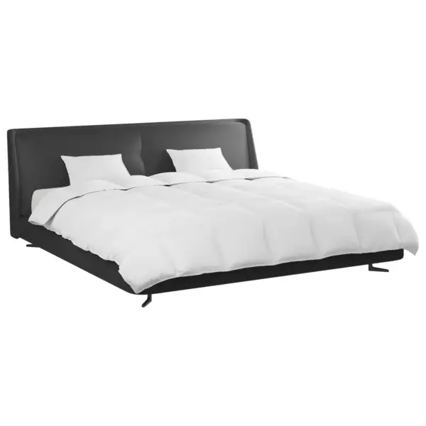 Udusule ja sulega teki- ja padjakomplekt, 3-osaline, valge, 200 x 200 cm – 3