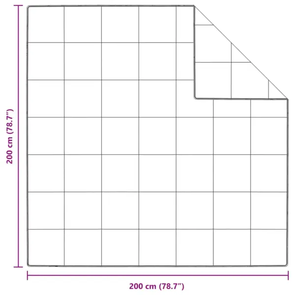Udusulgedest teki ja padjade komplekt, 3-osaline, valge, 200 x 200 cm – 8