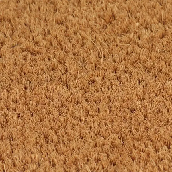 Uksematt flokeeritud kookoskiududest PVC põhjaga, naturaalne, 100 x 200 cm – 3