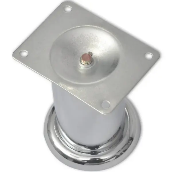 Ümmargused kroomitud diivanijalad, 4 tk, raud, kõrgus 60 mm – 3