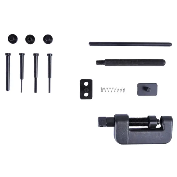 Universaalne keti vahetamise ja neetimise komplekt, teras, kettidele #35–#630, otsikud 2–4 mm – 4