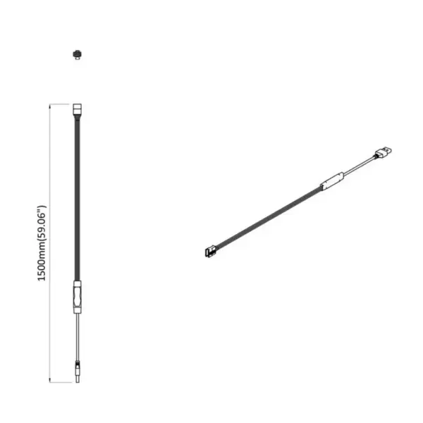 Värvimuutvate LED-ribade komplekt USB-toitega, 2 x 3 m, must ja läbipaistev – 4