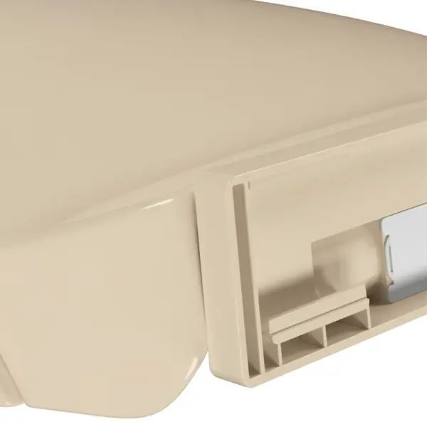 Vaikselt sulguv WC-prill-laud, beež, ovaalne, 42,5 x 35 cm – 11