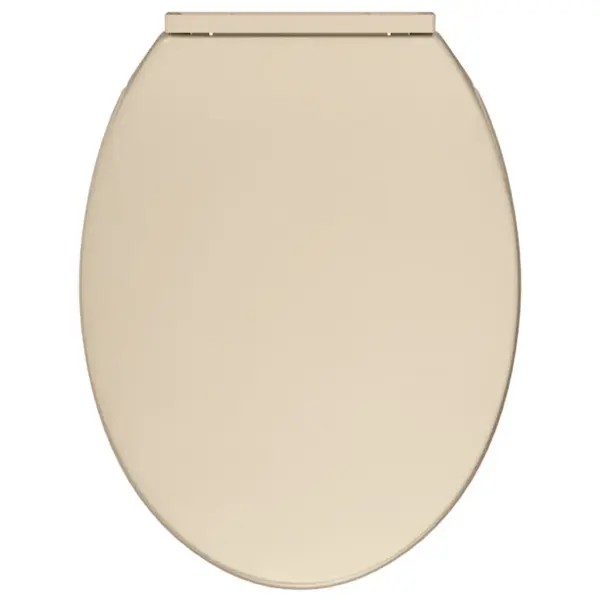 Vaikselt sulguv WC-prill-laud, beež, ovaalne, 42,5 x 35 cm – 9