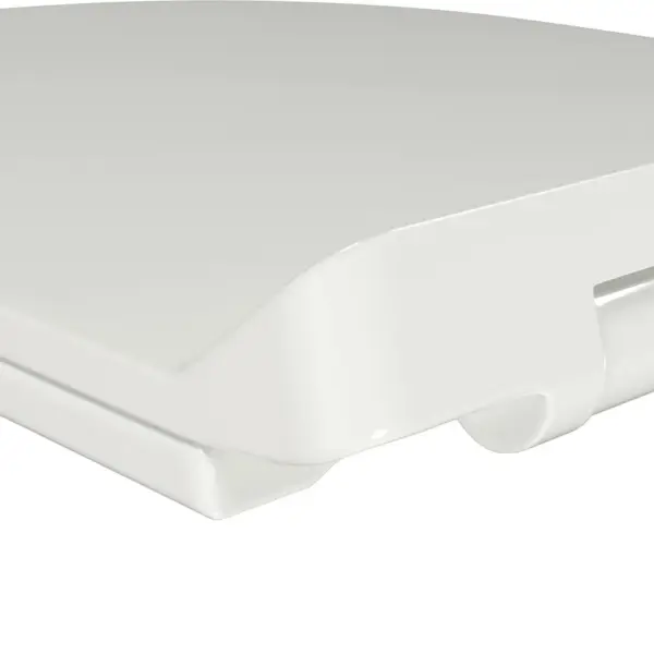 Vaikselt sulguv prill-laud kiirvabastusega, valge, 46 x 36,5 cm – 12