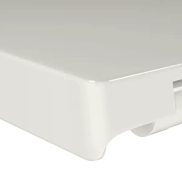 Vaikselt sulguv WC-prill-laud kiirkinnitusega, valge, ruudukujuline, 46 x 36 cm – 12