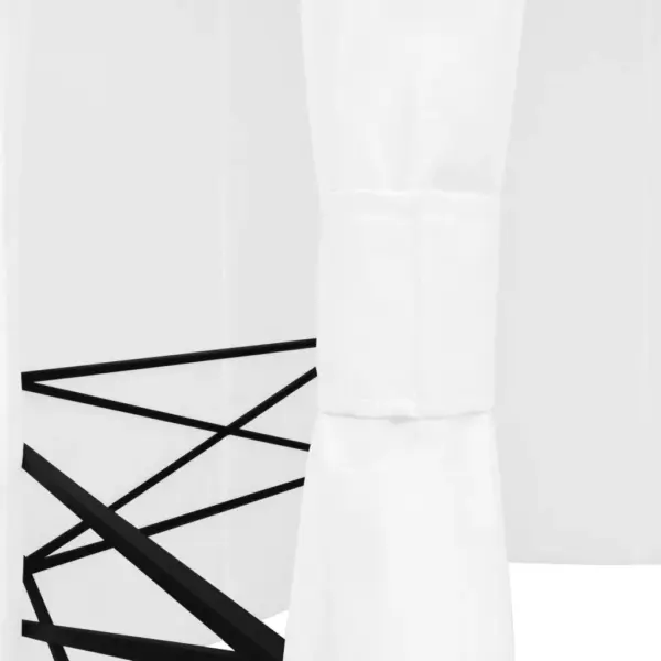 Aiapaviljon kardinatega, valge, pulbervärvitud terasraam, 360 x 312 x 265 cm – 5