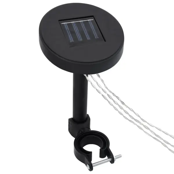 Aiapaviljon LED-nöörvalgustitega, 3 x 3 m, valge – 7