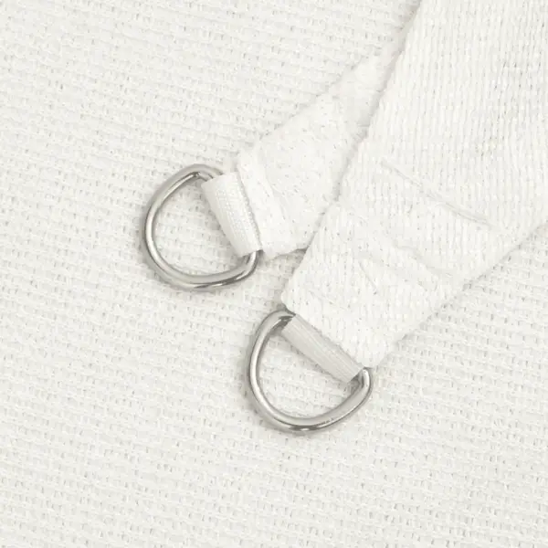 Ristkülikukujuline HDPE päikesepuri, valge, 2 x 4,5 m, 160 g/m² – 5