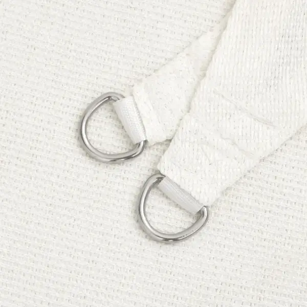 160 g/m² HDPE päikesepuri, valge, ristkülikukujuline, 8 x 5 m – 5