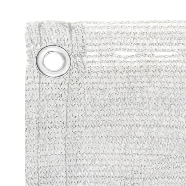 Rõdusirm privaatsuse loomiseks, valge HDPE, 120 x 400 cm – 3