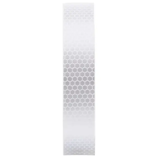 Valge iseliimuv helkurteip, PVC, 2,5 cm x 20 m – 3