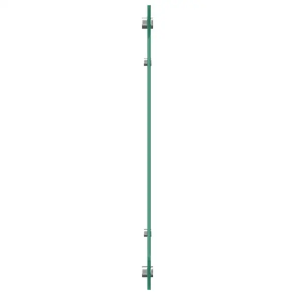 Valge karastatud klaasist köögi pritsmekaitse, 70 x 50 cm – 6