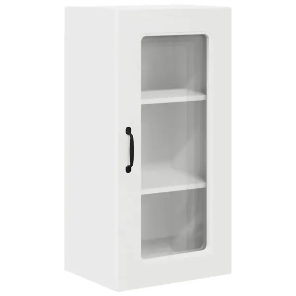 Valge köögiseinakapp Kalmar, 2 tk, tehispuit, 40 x 31 x 80 cm – 5