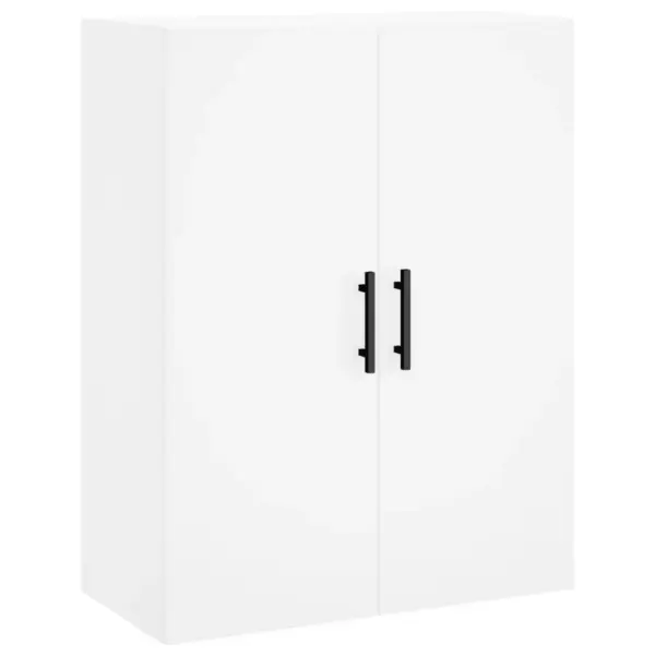 Valge kõrge kapp metalljalgadel, tehispuit, 69,5 x 34 x 180 cm – 5