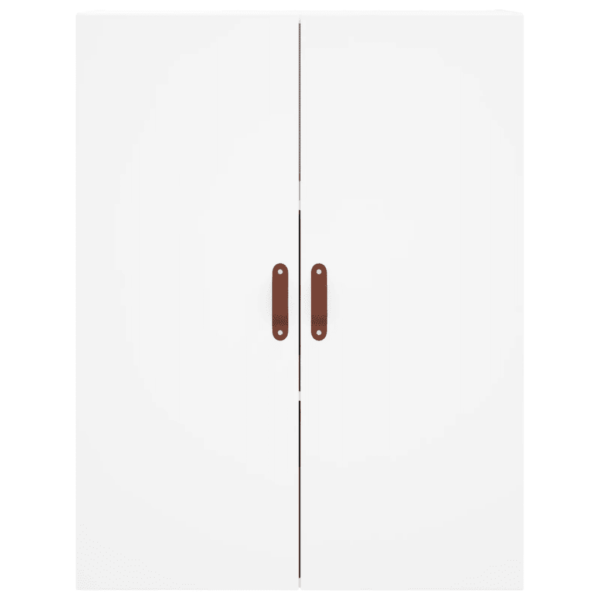 Kõrge kapp puhvetkapiga, valge tehispuit, metalljalad, 69,5 x 34 x 180 cm – 6