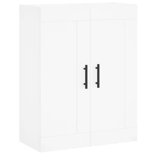 Valge kõrge kapp metalljalgadel, tehispuit, 69,5 x 34 x 180 cm – 5