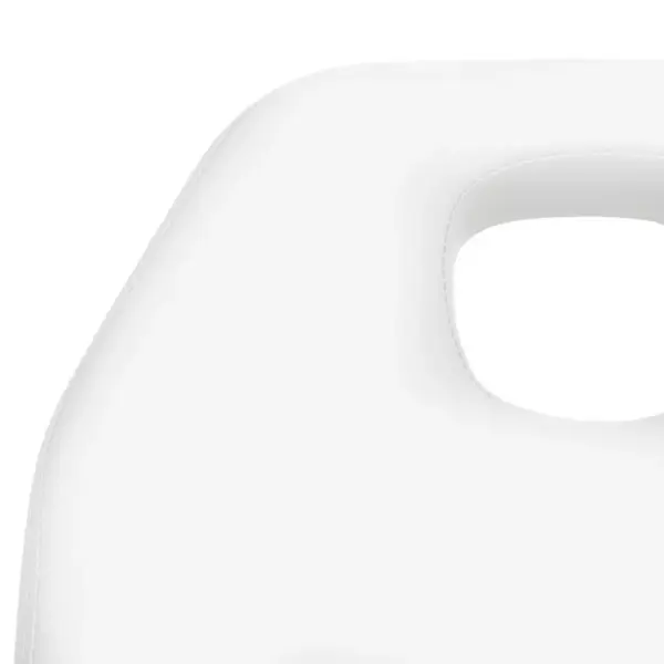 Reguleeritav massaažilaud gaasitõstega, valge, 180 x 62 cm – 6