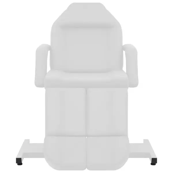 Reguleeritav iluhooldustool, valge kunstnahk, 360° pööratav, 180 x 62 x 78 cm – 2