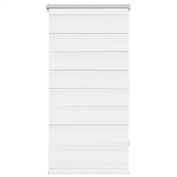 Sebraruloo aknale, valge, 80 x 150 cm, 100% polüester – 2