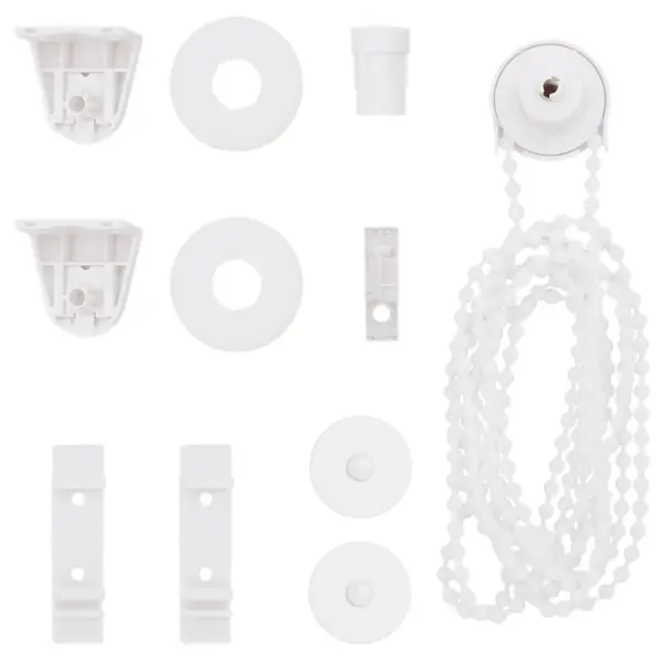 Sebraruloo aknale, valge, 80 x 150 cm, 100% polüester – 12