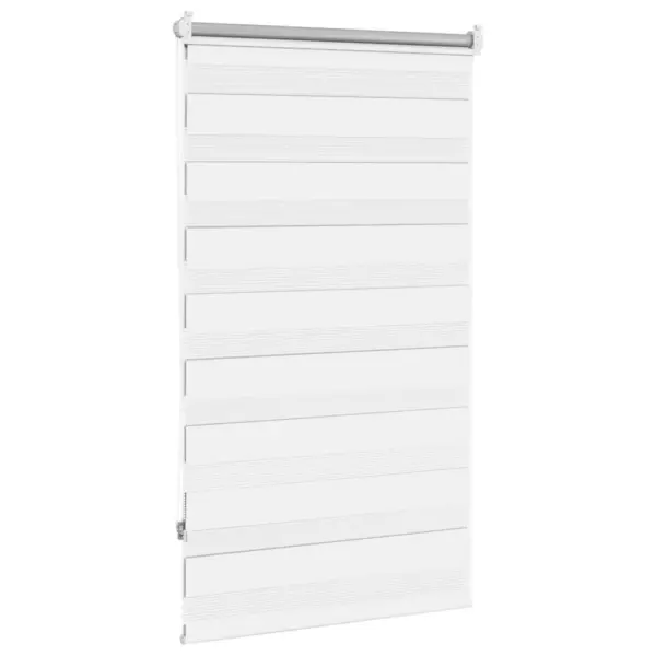 Valge sebraruloo, valguse reguleerimisega, 90 x 150 cm, 100% polüester – 4